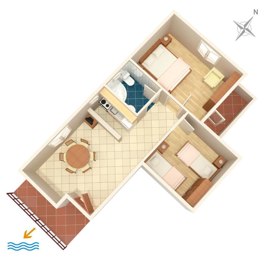 Apartments By The Sea Seget Vranjica, Trogir - 1038 Ngoại thất bức ảnh